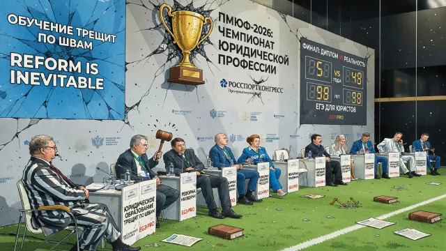 Юридическое образование трещит по швам. Реформа неизбежна!