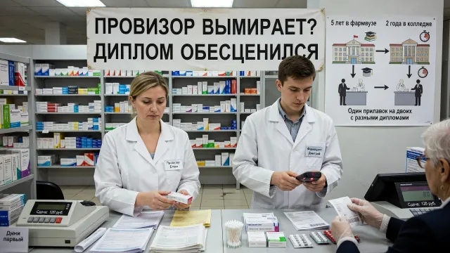 Провизор вымирает? Диплом обесценился